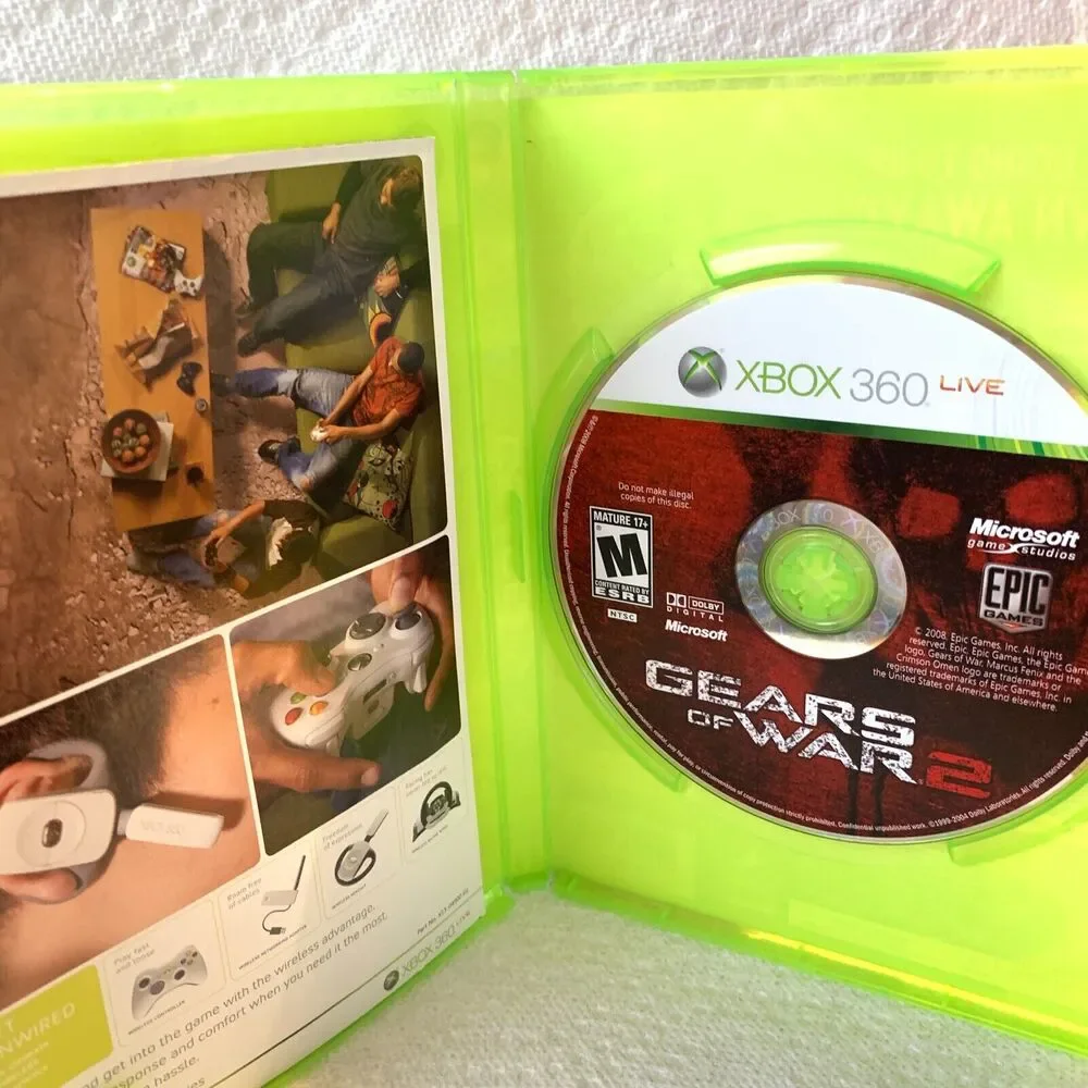 Gears of War 2 (Xbox 360, 2008)